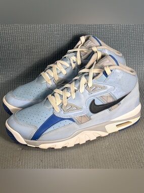 Nike Air Trainer High “Kansas City Royals” Shoes DX1786-400 Size 7Y
